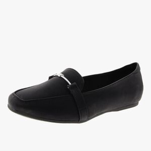 Easy Street NWT Black Meera Loafer Flat Slip-On Square Toe Shoe